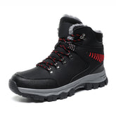 (Limited Time Event 49% OFF) Men’s Winter Waterproof and Cold Warm Snow Boots Orthopedic Arch Support Wide Toe Work Boots