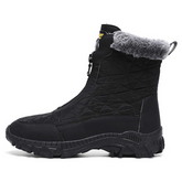 (Limited Time 70% Discount Event) Men's 2024 Winter New Wide Toe Ankle Support Orthopedic Arch Support Snow Boots Warm Waterproof Non-slip Anti-puncture Hiking Boots