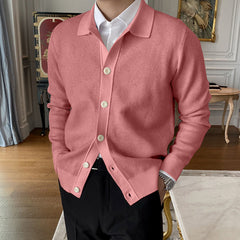 Hot Sale 50% OFFMen's Lapel Knitted Cardigan