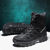 (โฐLimited Time Discount 49% off) Men's Lightweight Breathable Durable Anti-slip Hiking Boots Combat Army Boots Work Boots