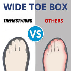 (Limited Time 70% Discount Event) Men's 2024 Winter New Ankle Support Wide Toe Snow Boots Orthopedic Arch Support Warm Anti-puncture Waterproof Non-slip Hiking Boots